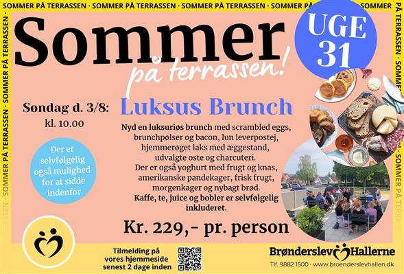 Luksus Brunch - d. 3/8